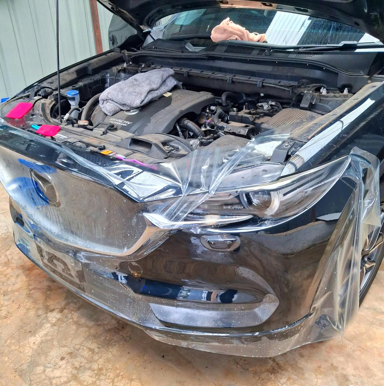 Paint protection film installation service